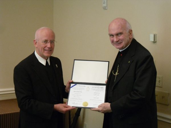 Bethlehem University Awards Honorary Doctorate to Cardinal John Patrick ...