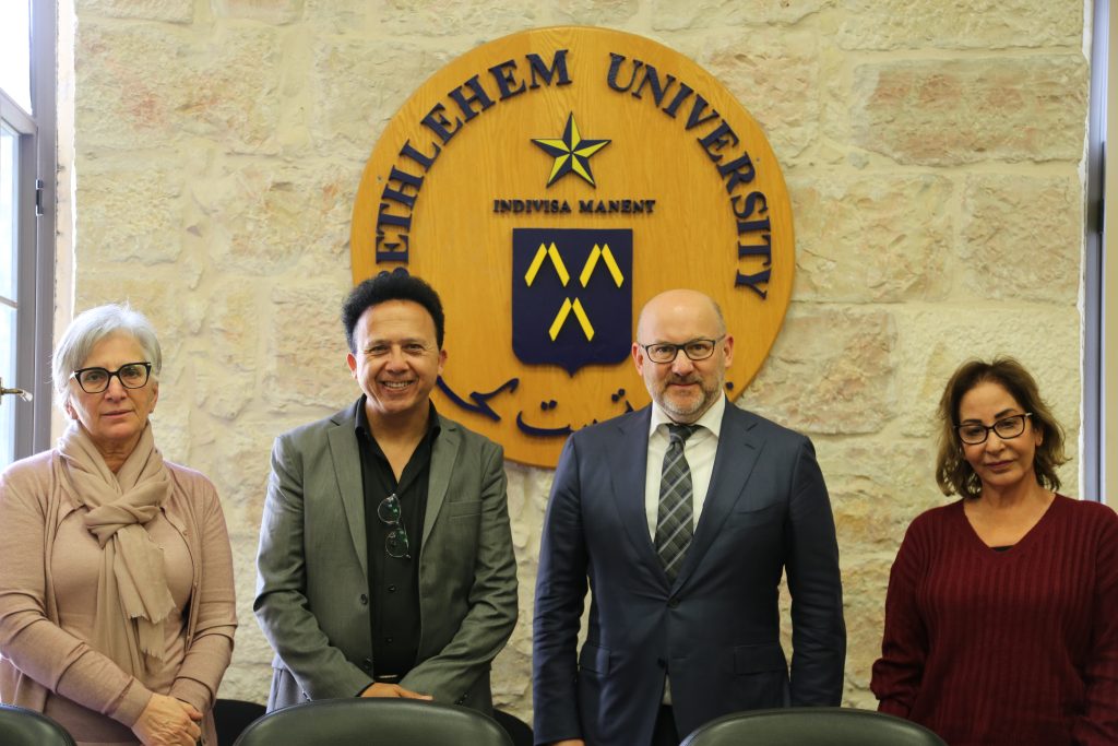 British Council Visit to Bethlehem University