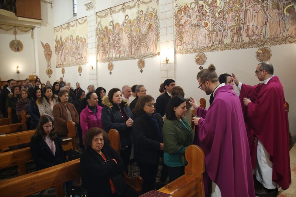 Bethlehem University Holds Ash Wednesday Mass to Mark the Start of Lent