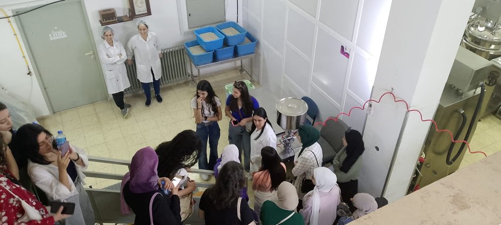 Chemistry Students Visit Cosmetics Factory