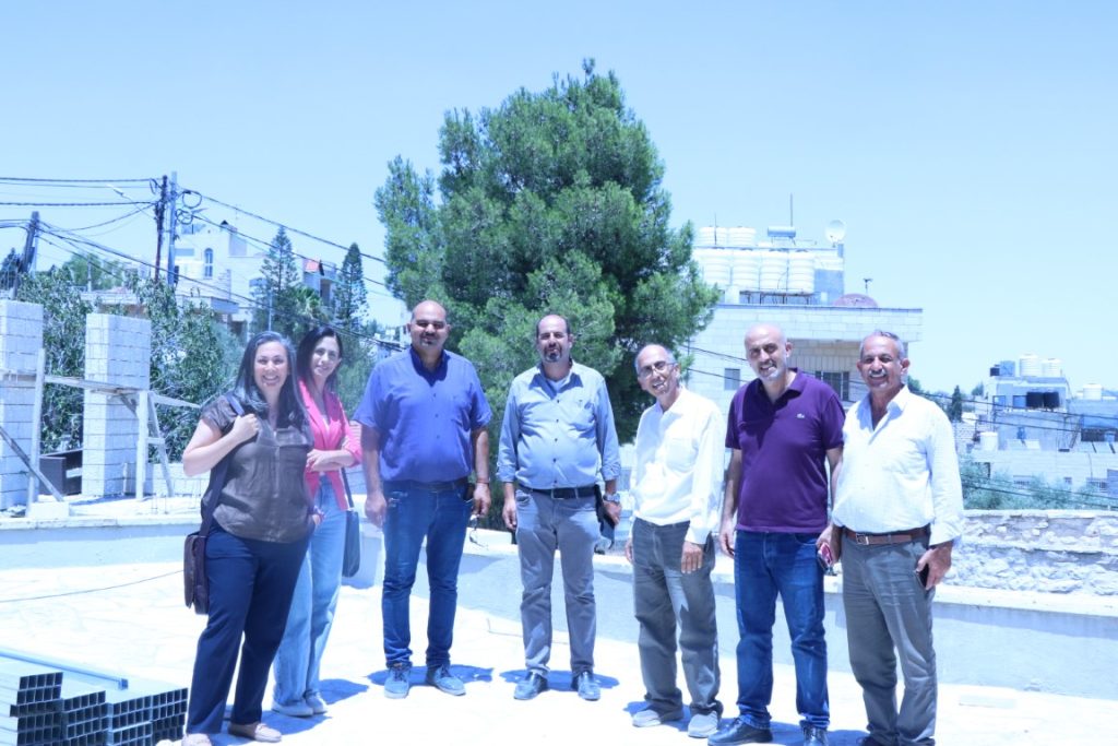 زيارة مؤسسة منيب وأنجيلا المصري معهد فلسطين للتنوع الحيوي والاستدامة