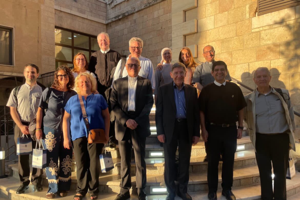 Sant'Egidio Community Delegation Visits Bethlehem University