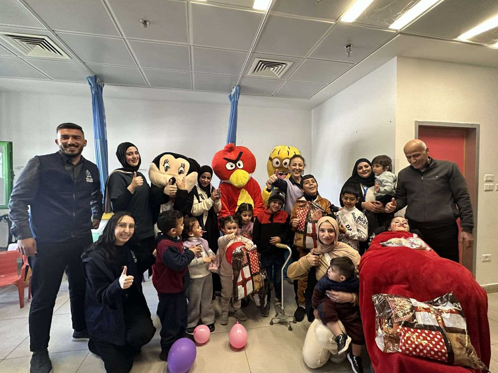 Bethlehem University Students Bring Joy to Children at BASR Hospital